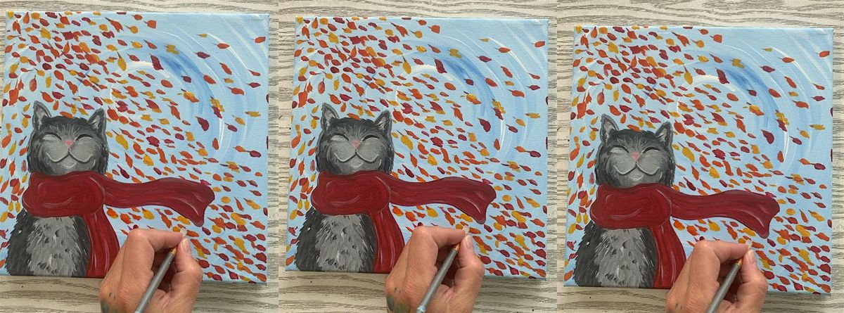 $20 Fall Cat: Glen Burnie, Sidelines with Artist Katie Detrich!, 13 August | Event in Glen Burnie | AllEvents