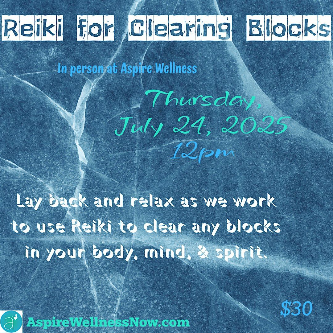 Reiki for Clearing Blocks, 24 July | Event in Newark | AllEvents