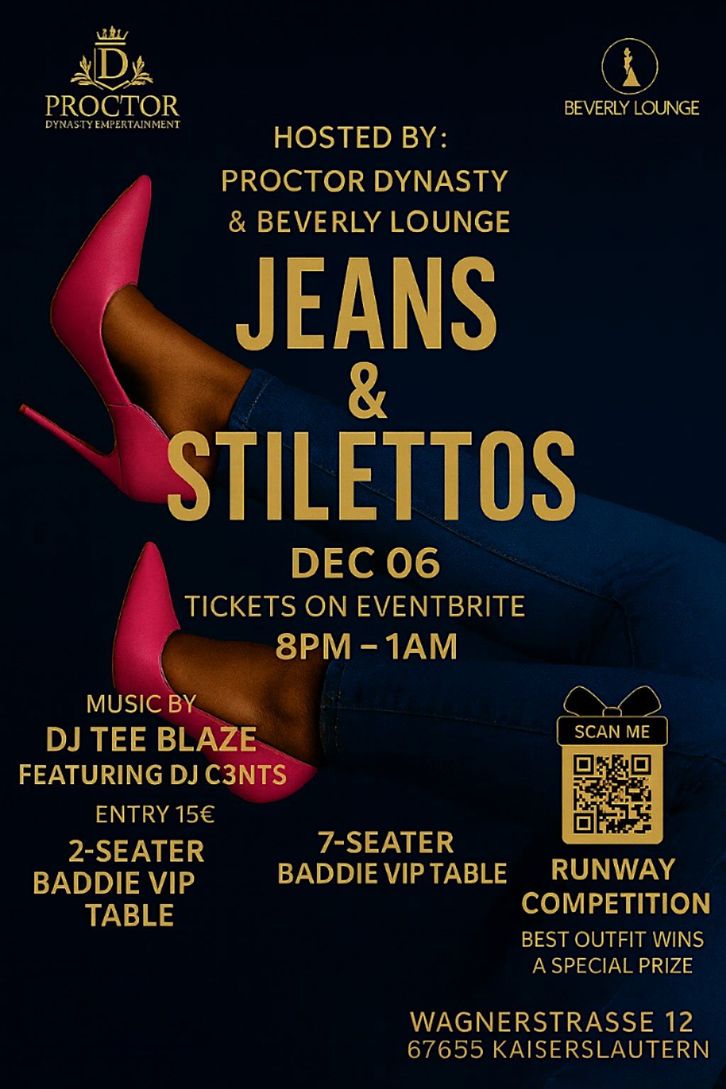 Jeans and Stilettos, 6 December | Event in Kaiserslautern | AllEvents