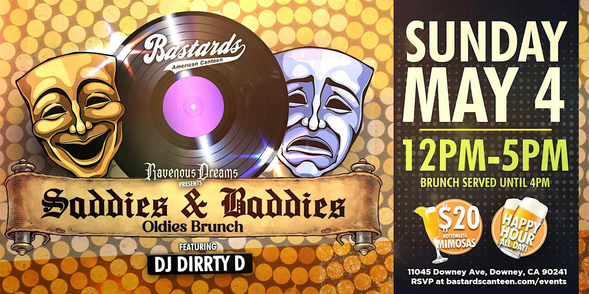 Saddies & Baddies Oldies Brunch, 4 May | Event in Downey | AllEvents