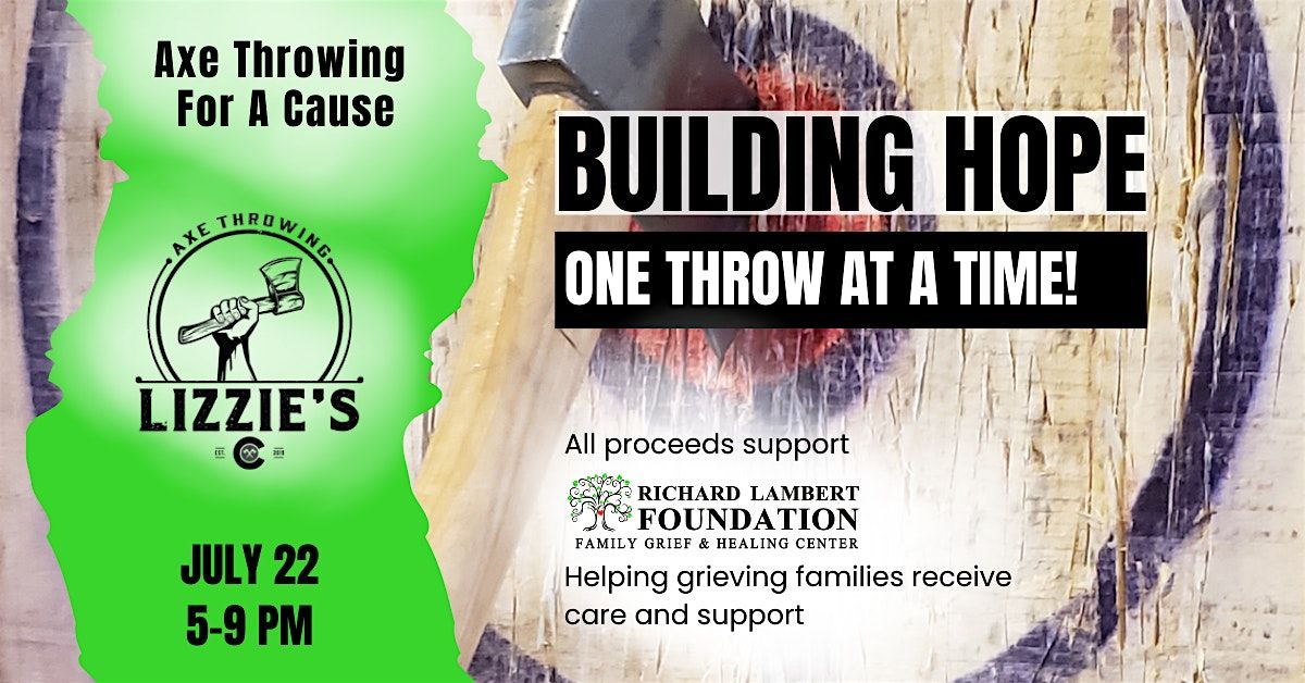 Axe Throwing-Building Hope, One Throw at a Time, 22 July | Event in Brighton | AllEvents
