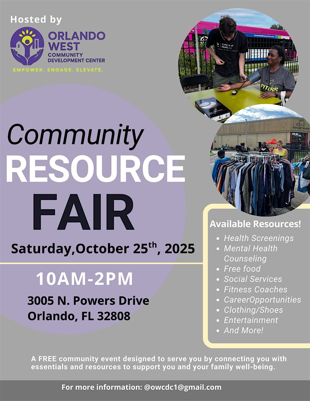 Orlando West Community Resource Fair, 25 October | Event in Pine Hills | AllEvents