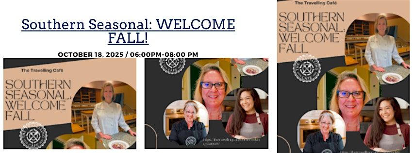 Southern Seasonal: WELCOME FALL!, 18 October | Event in Durham | AllEvents