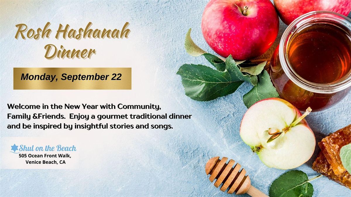 Rosh Hashanah Dinner at the Beach, 22 September | Event in Venice Beach | AllEvents