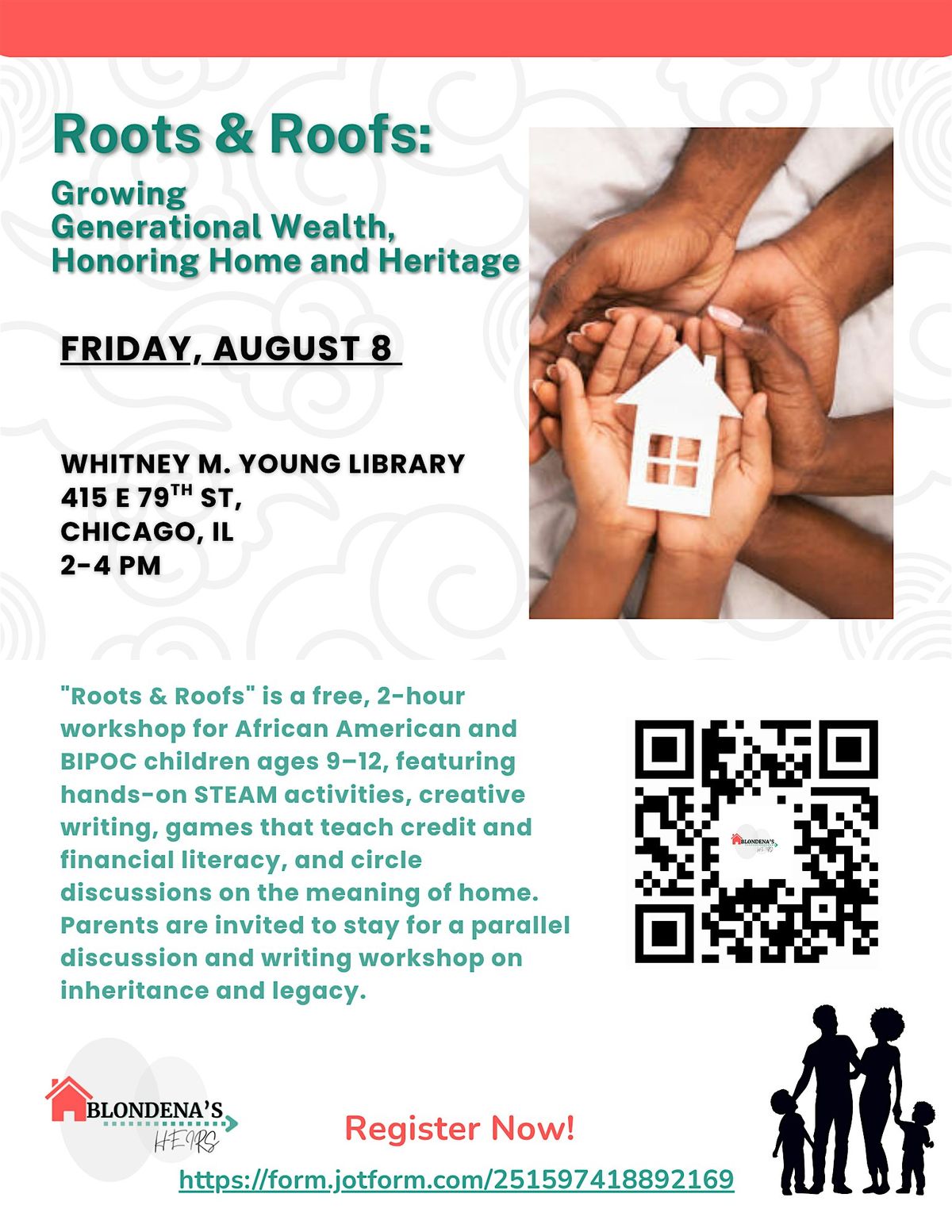 Roots & Roofs: Building Legacy Through Home, 8 August | Event in Chicago | AllEvents