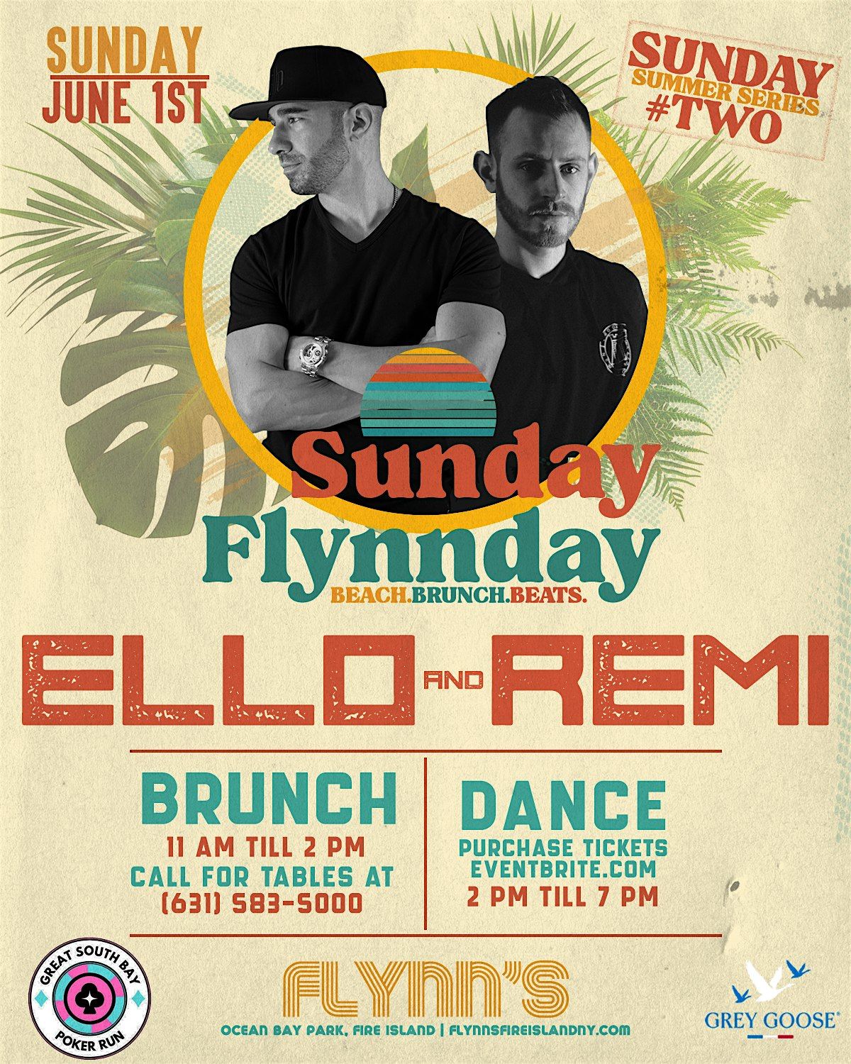 Sunday Flynnday a Fire Island Tradition, BRUNCH, BEACH, BEATS, 1 June | Event in Ocean Bay Park | AllEvents