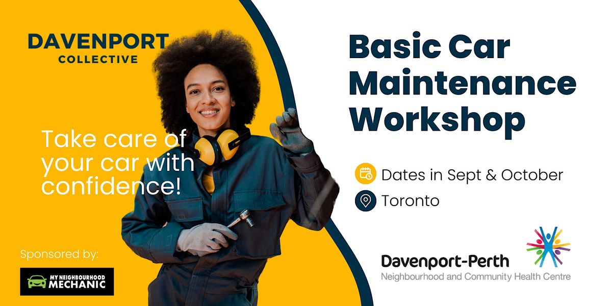 Copy of Beginner Car Maintenance Workshop in Toronto, 27 September | Event in Toronto | AllEvents