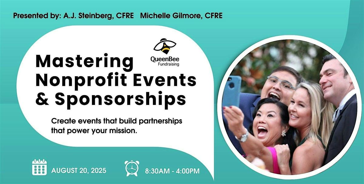 Mastering Nonprofit Events & Sponsorships, 20 August | Event in San Diego | AllEvents