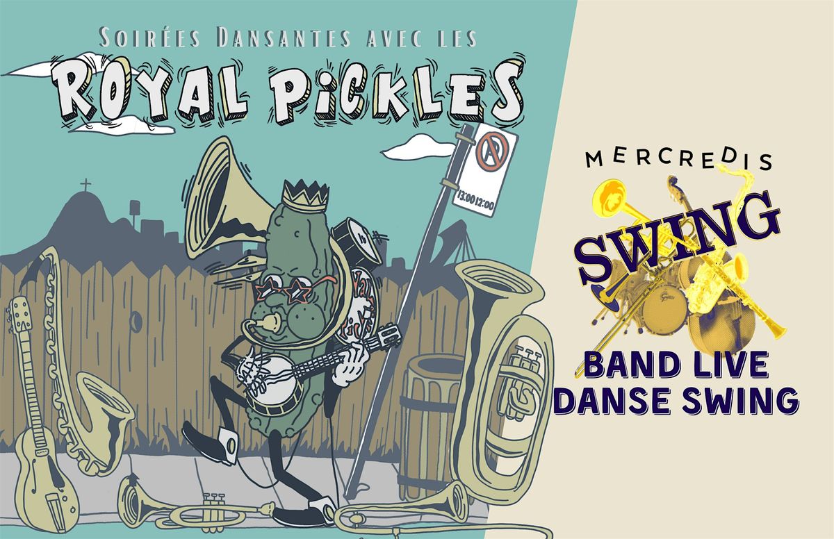Les ROYAL PICKLES aux Mercredis swing - Live jazz and swing dancing !, 13 August | Event in Montréal | AllEvents