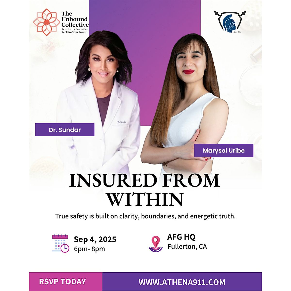 Insured From Within, 4 September | Event in Fullerton | AllEvents