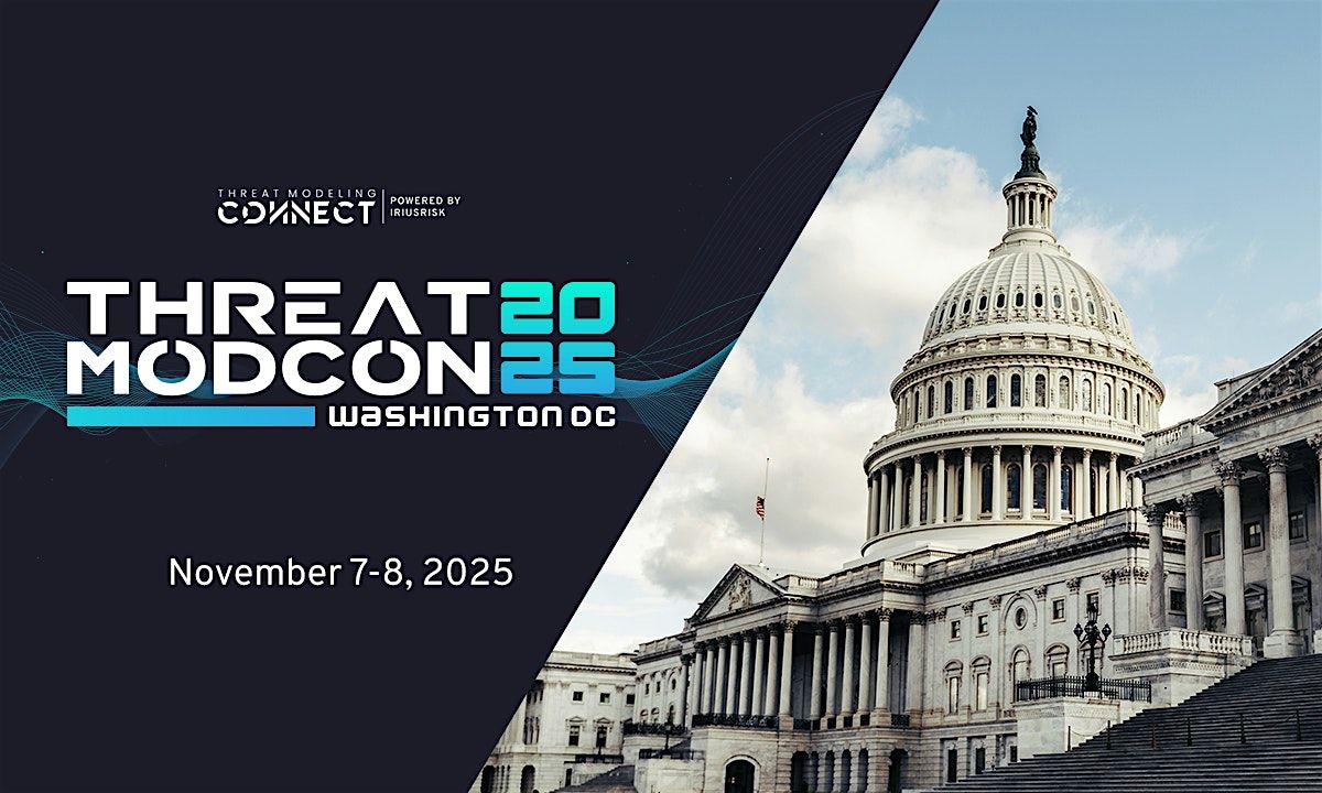 ThreatModCon 2025 Washington, D.C., 7 November | Event in Washington | AllEvents