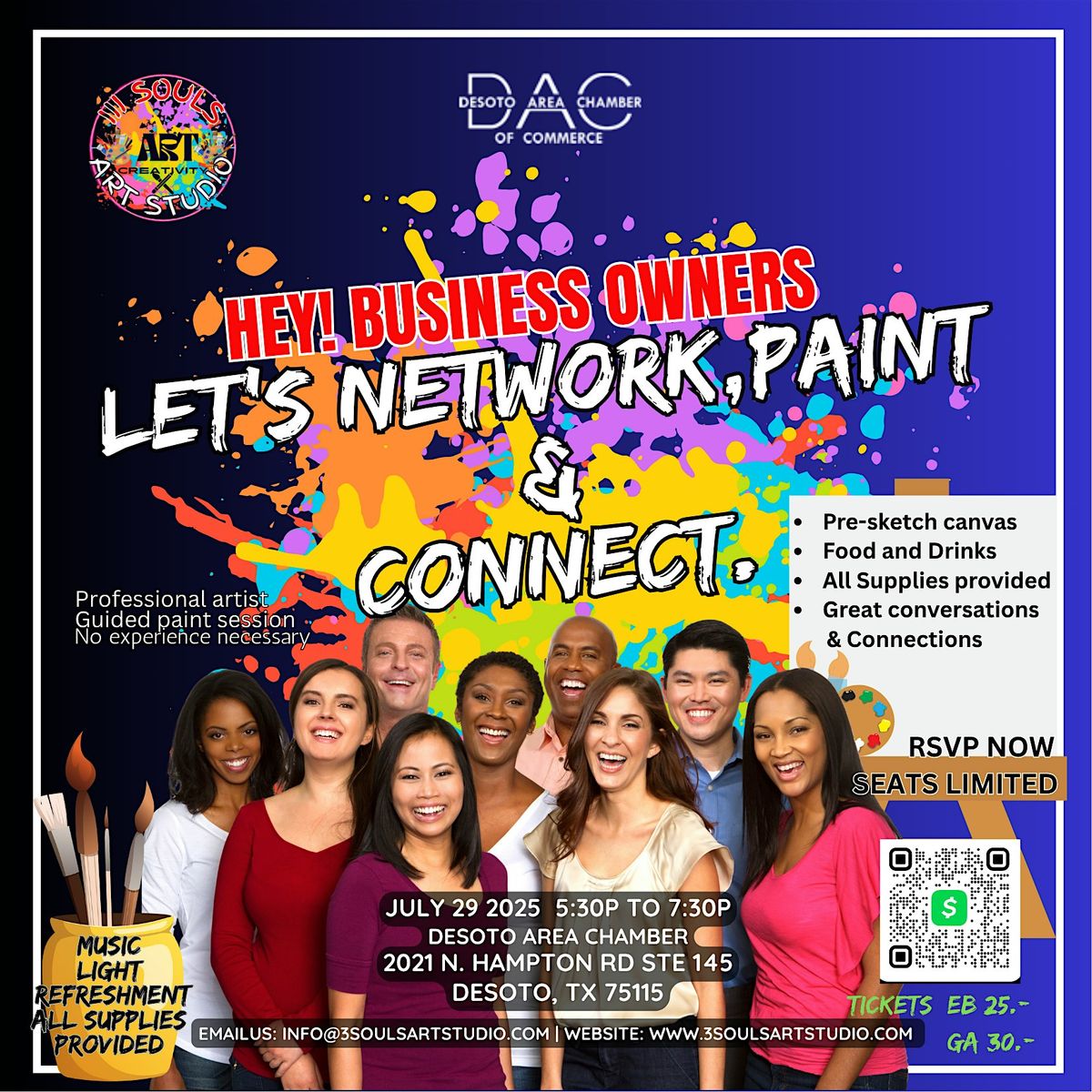 Network.Paint.Connect, 29 July | Event in DeSoto | AllEvents