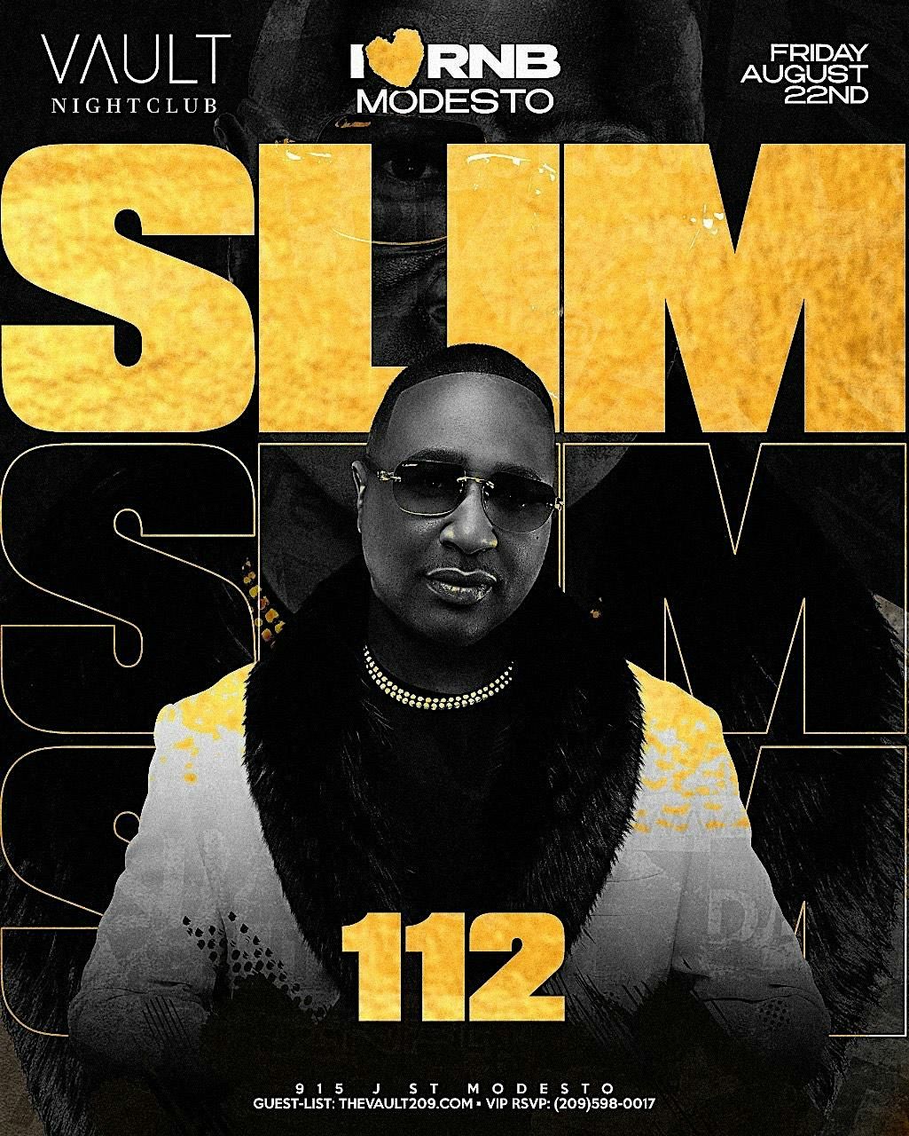 I LOVE R&B featuring SLIM of 112 @ Vault Nightclub, 22 August | Event in Modesto | AllEvents