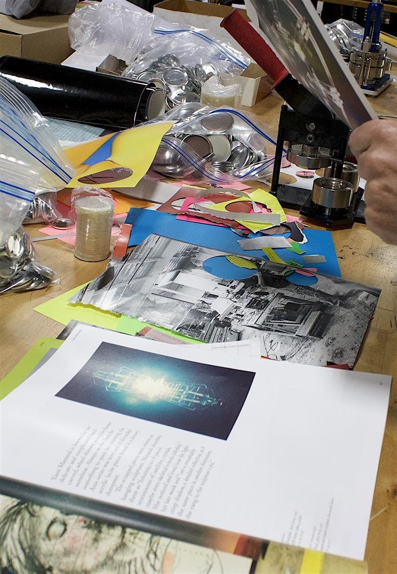 Collaging & Button Making (teen/parent), 13 August | Event in Carson | AllEvents
