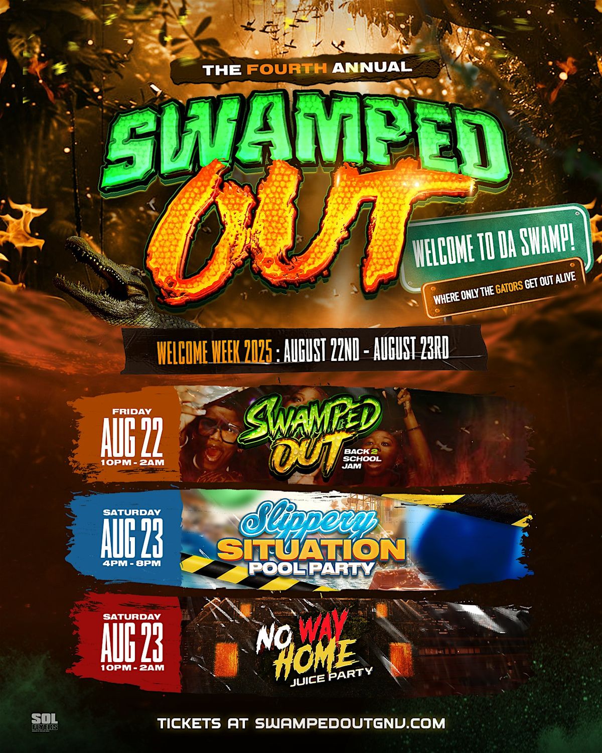 NO WAY OUT… EVERYONE DRINKS FREE ALL NIGHT LONG, 23 August | Event in Gainesville | AllEvents