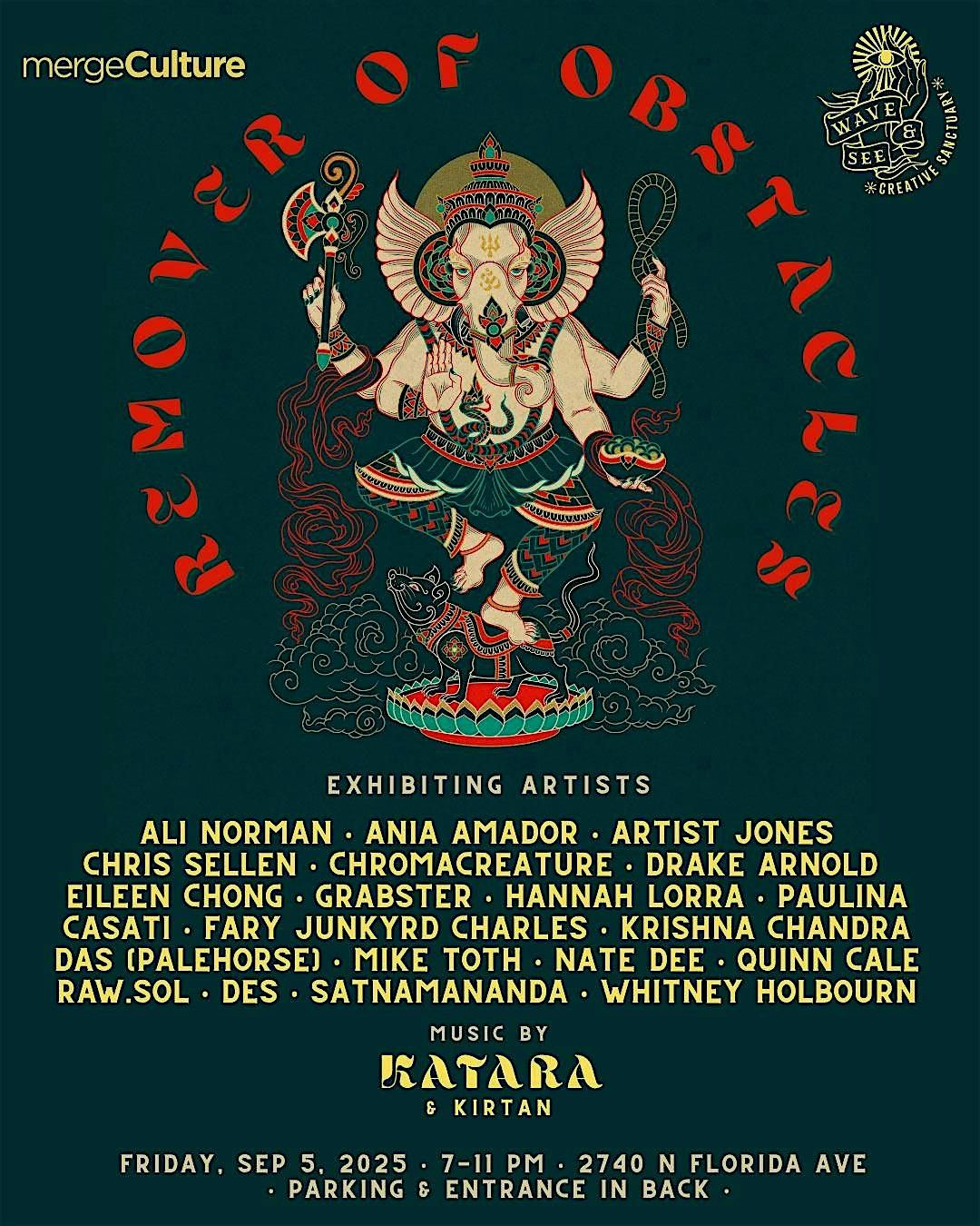 Remover of Obstacles : Ganesha Art Exhibit, 5 September | Event in Tampa | AllEvents