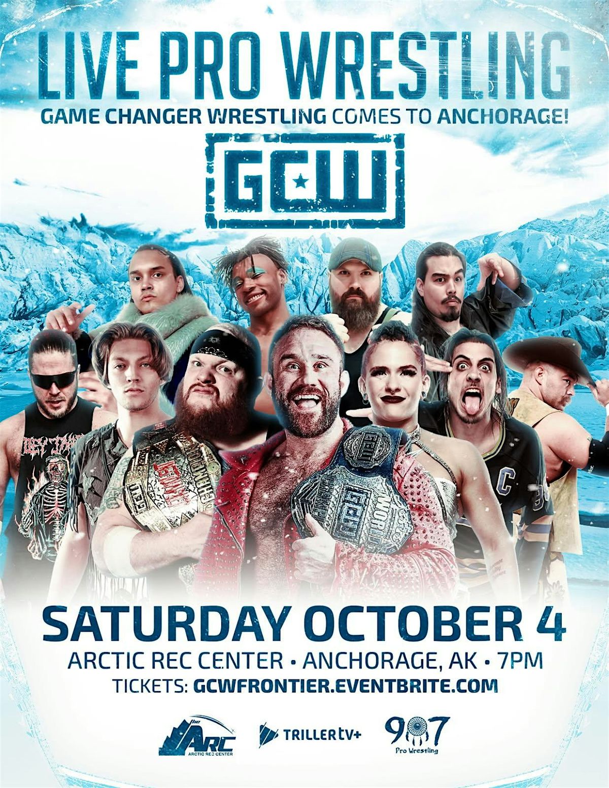 GCW Presents "The Last Frontier", 4 October | Event in Anchorage | AllEvents