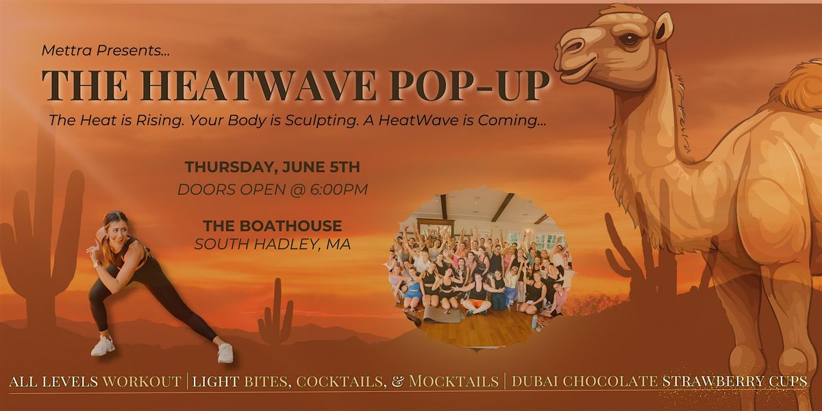 The Heatwave Pop-Up in Western Massachusetts!, 5 June | Event in South Hadley | AllEvents