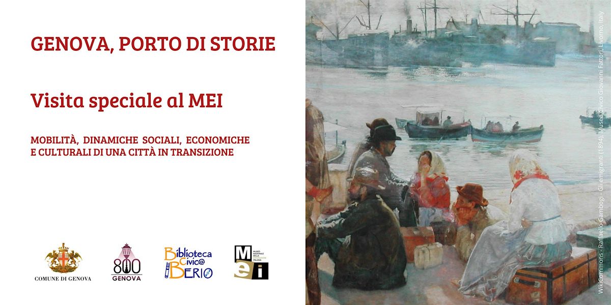 Visita guidata al MEI (Commenda di Prè), 21 October | Event in Genova | AllEvents