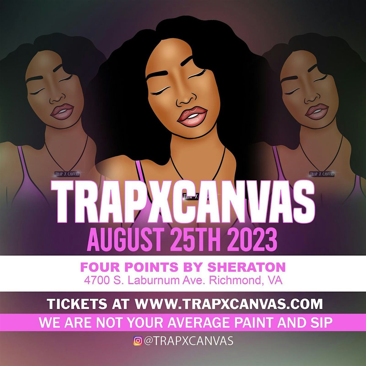 TrapxCanvas - Richmond, 26 July | Event in Richmond | AllEvents