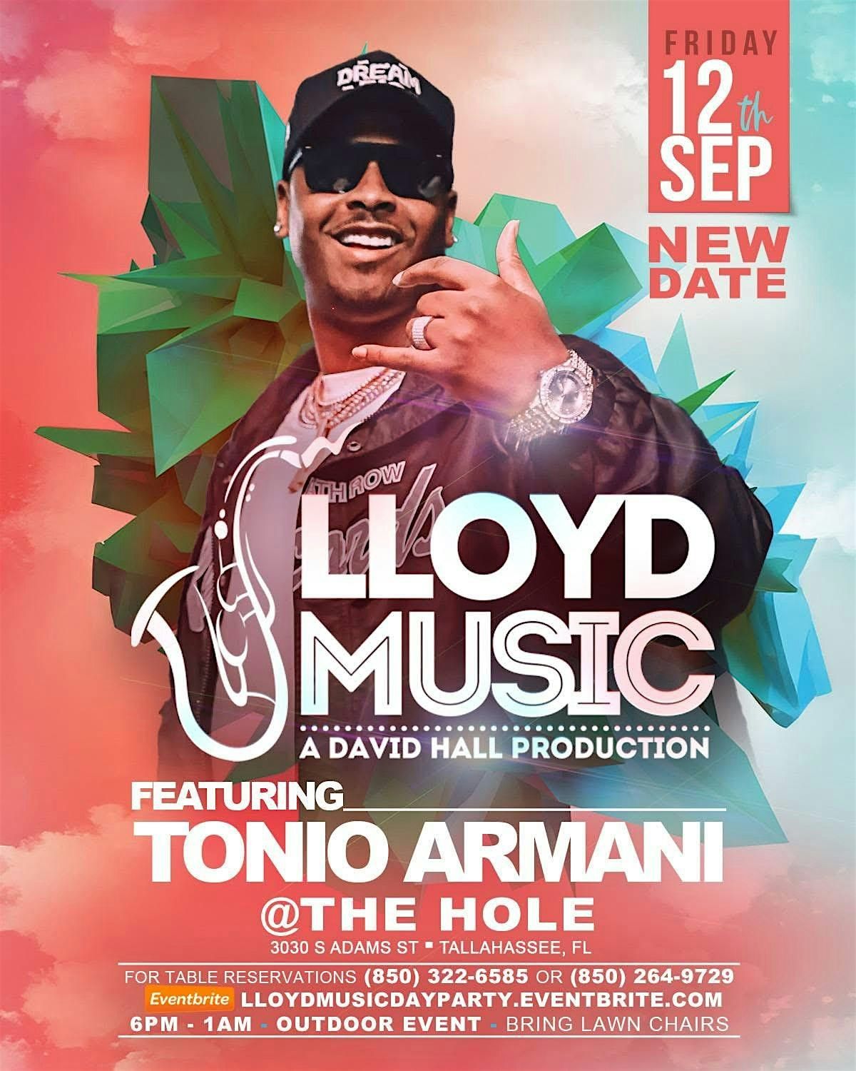 Lloyd Music Rattler Kick Off Featuring TONIO ARMANI, 3030 S Adams St ...
