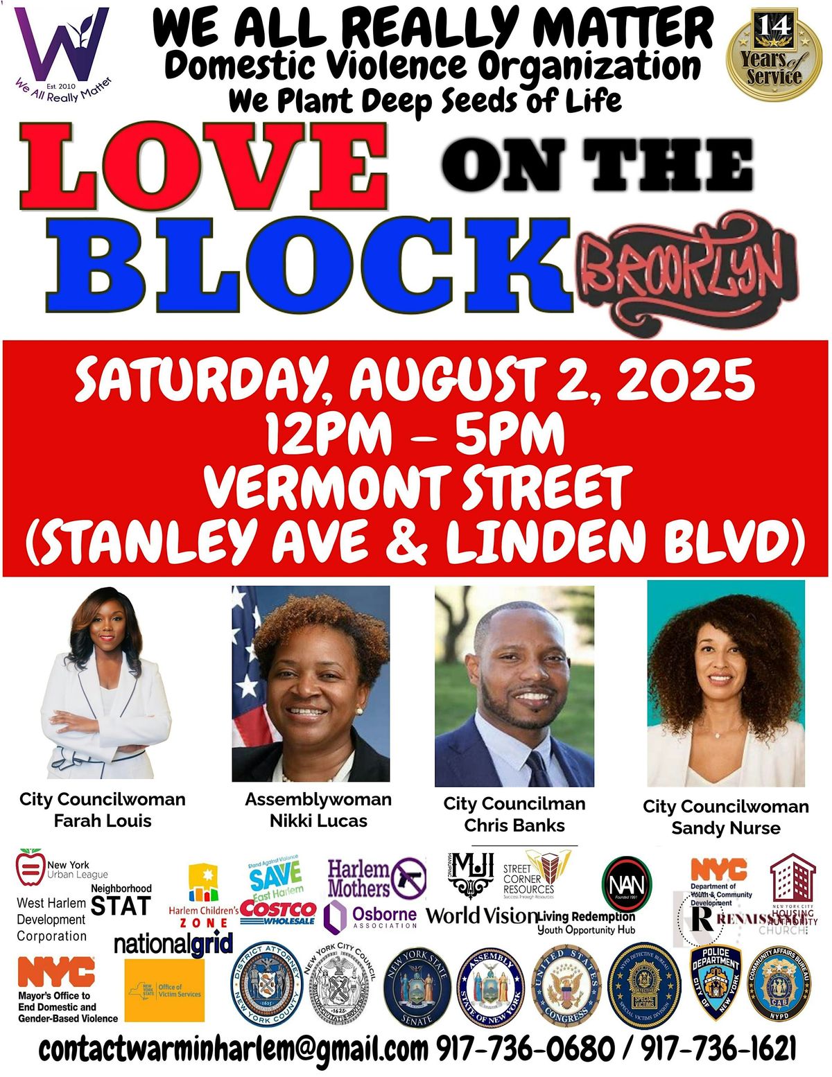 LOVE ON THE BLOCK - BROOKLYN, 2 August | Event in Brooklyn | AllEvents