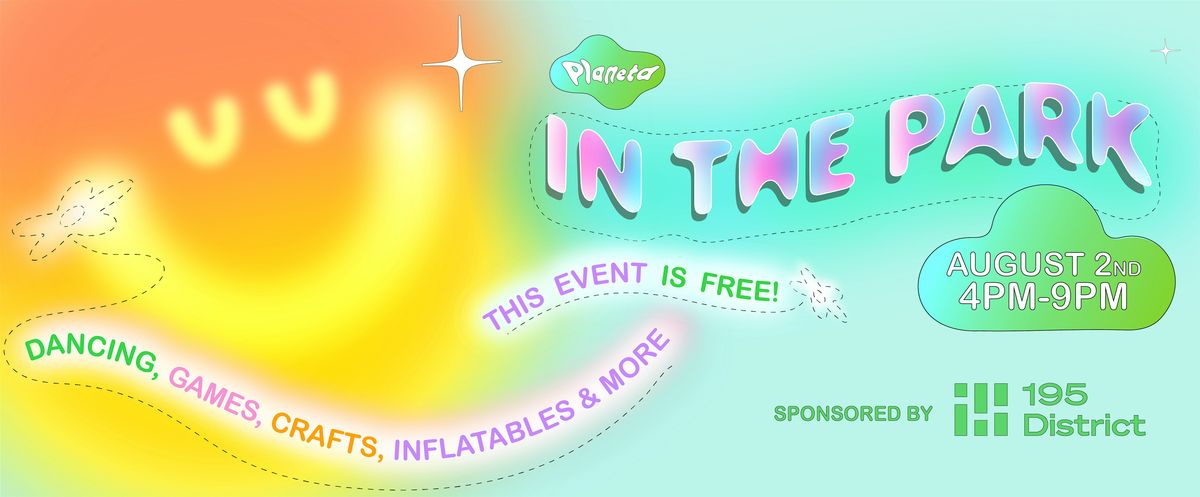 Planeta in the Park (195 District Park), 2 August | Event in Providence | AllEvents
