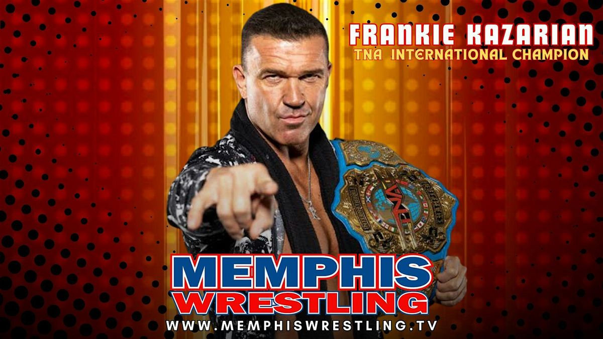 NOV. 2 | Frankie Kazarian is coming to Memphis Wrestling, 2 November | Event in Memphis | AllEvents