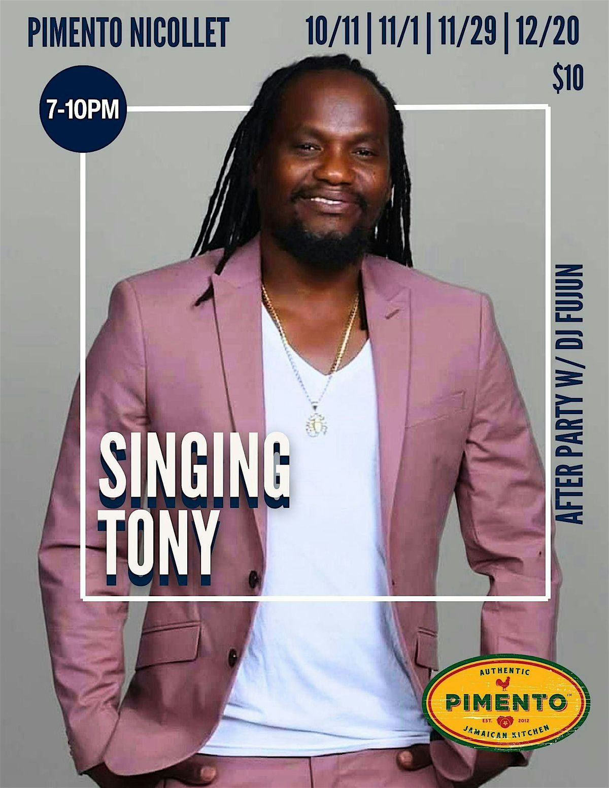 Singing Tony @ Pimento Nicollet | Event in Minneapolis | AllEvents