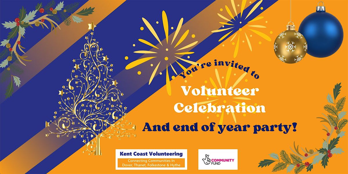 KCV Volunteer thank you and End of Year Celebration- Thanet, 28 November | Event in Ramsgate | AllEvents