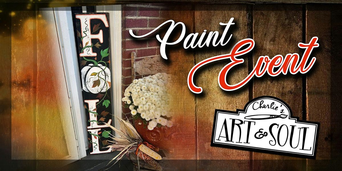 Fall Porch Leaner Painting Event at Antietam Brewery, Hagerstown, MD, 14 October | Event in Hagerstown | AllEvents