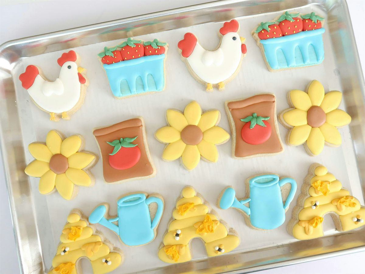 Summer Garden Cookie Decorating Class, 16 August | Event in Antioch | AllEvents