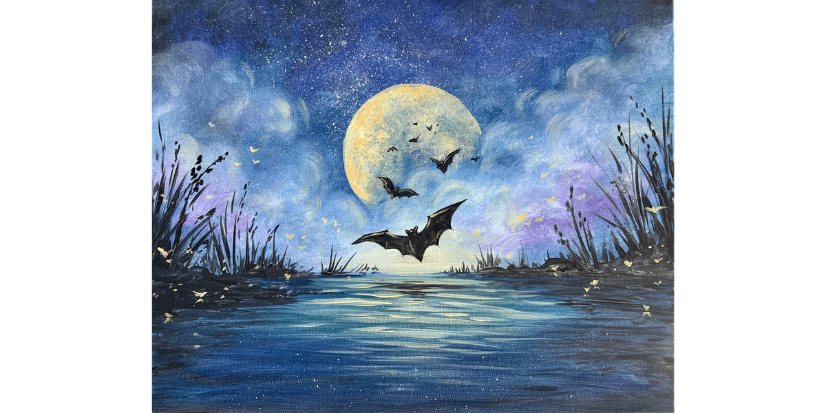Moonlit Mystic Creatures  - Paint and Sip in Cincinnati | Classpop!™ | Event in West Chester | AllEvents