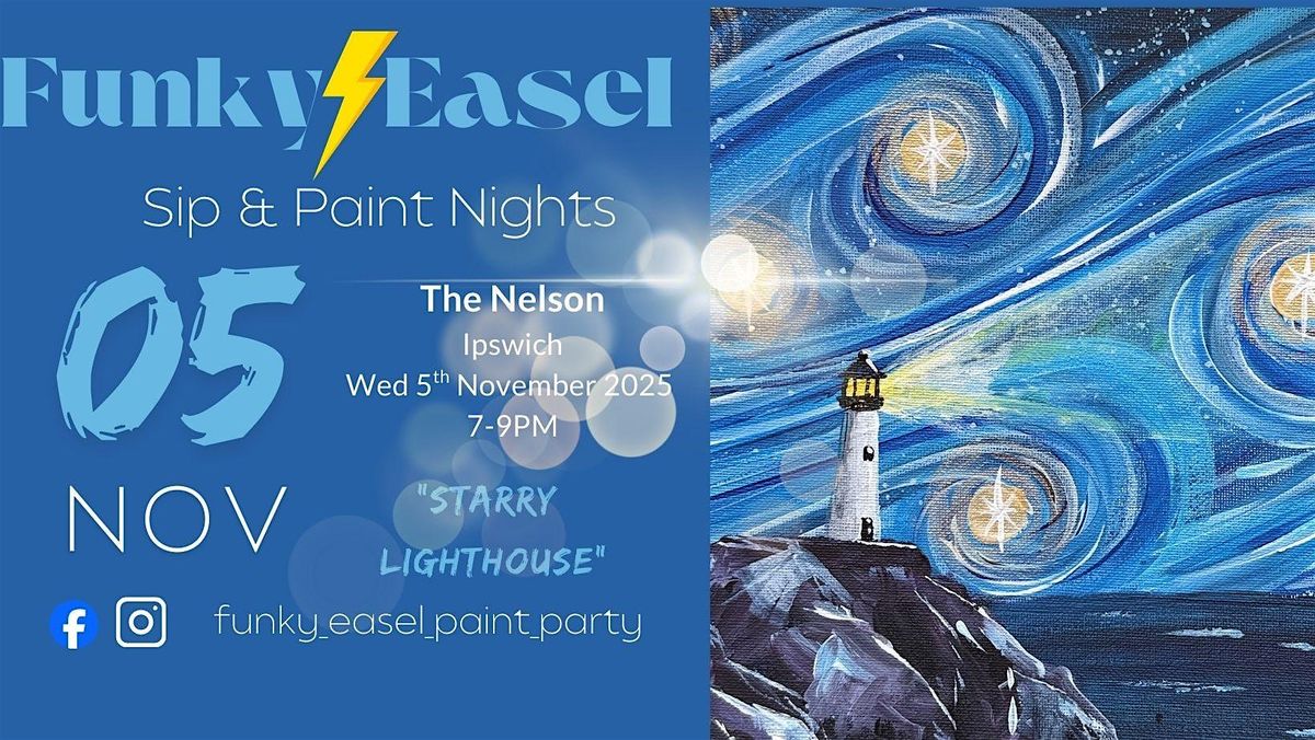 The Funky Easel Sip & Paint Party, 5 November | Event in Ipswich | AllEvents