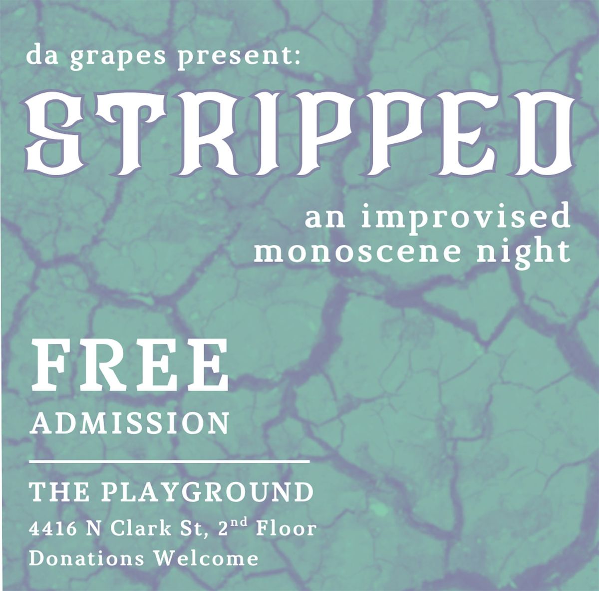 da grapes present: Stripped | An Improvised Monoscene, 1 November | Event in Chicago | AllEvents