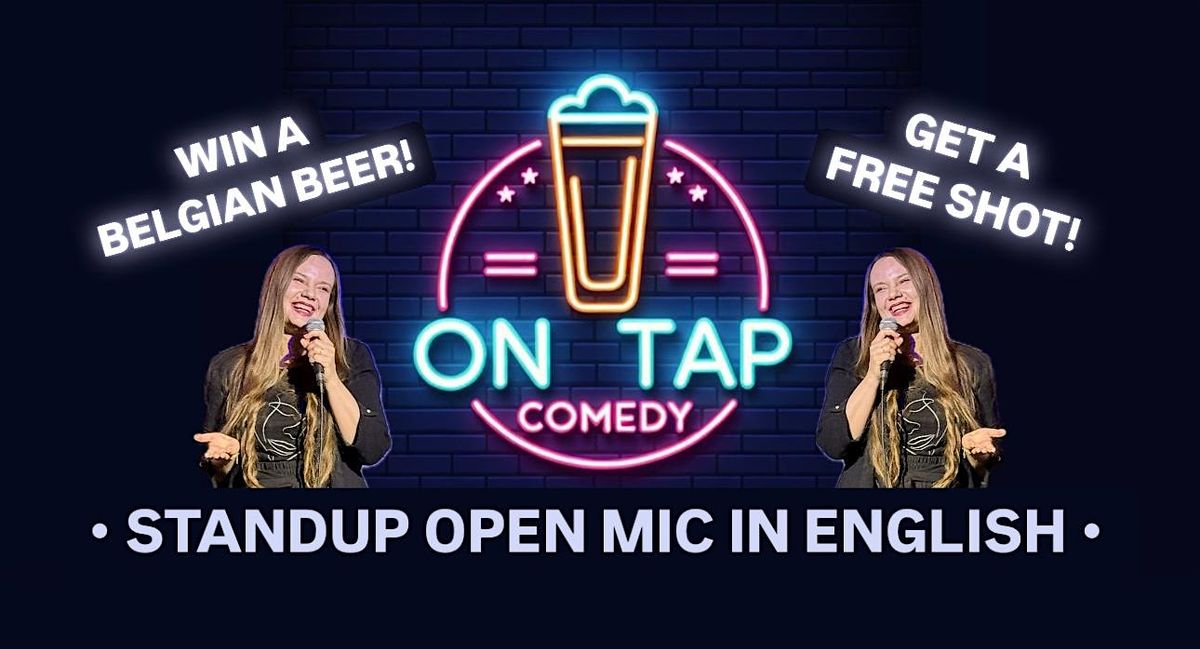 On Tap Comedy • Standup Open Mic in English • FREE ENTRANCE | Event in Barcelona | AllEvents