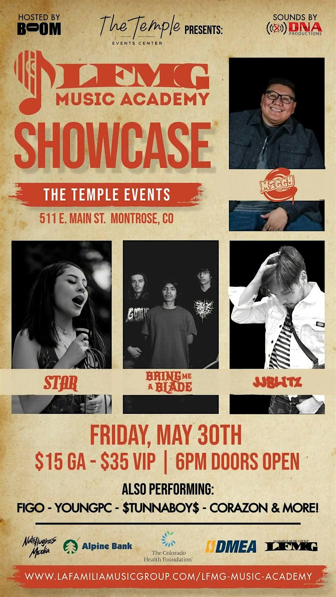 LFMG Music Academy Showcase, 30 May | Event in Montrose | AllEvents