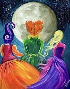 Hocus Pocus Paint + Sip, 17 October | Event in Fairhope | AllEvents