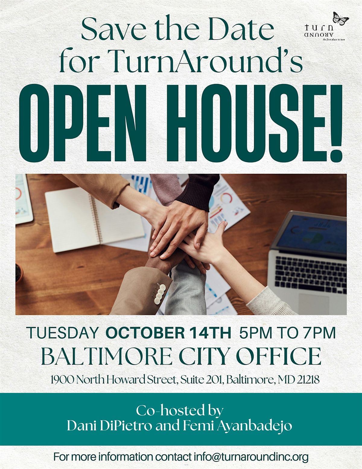 TurnAround Inc Open  House Series-Baltimore City | Event in Baltimore | AllEvents