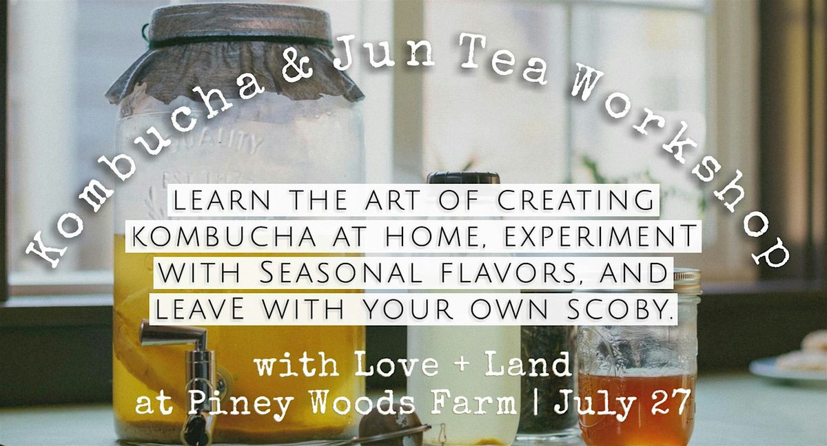 KOMBUCHA & JUN TEA WORKSHOP, 27 July | Event in LaGrange | AllEvents