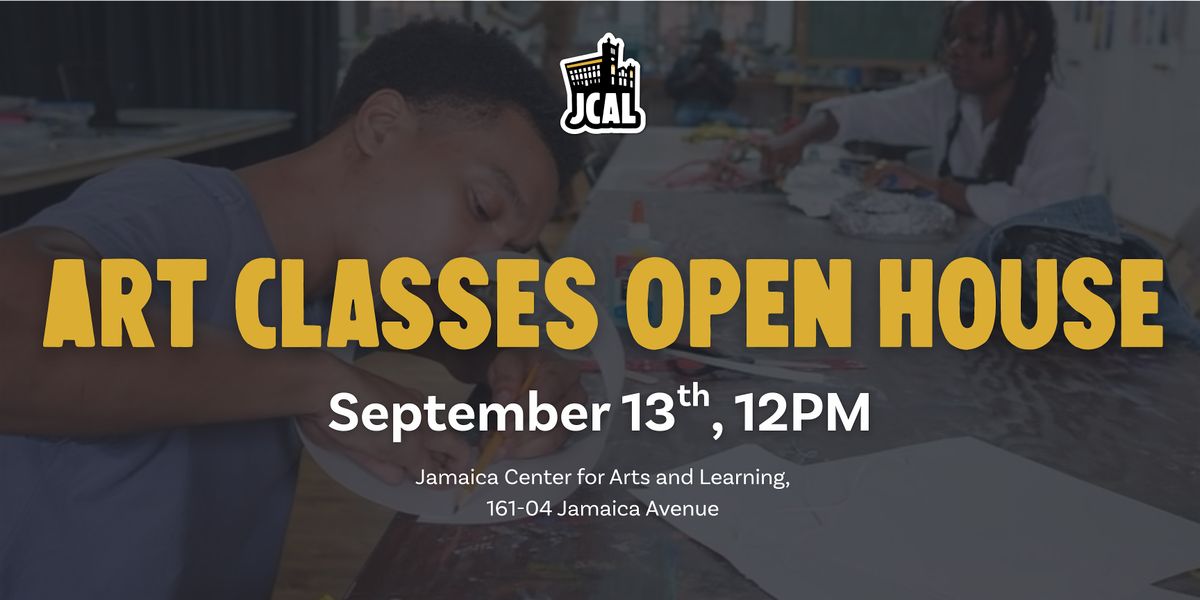 JCAL Art Classes Open House, 13 September | Event in Queens | AllEvents