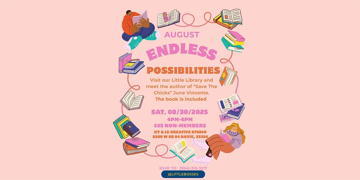 August Endless Possibilities: Reading with June Vincente, 30 August | Event in Davie | AllEvents