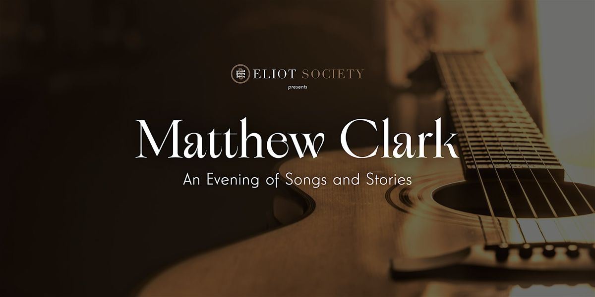 Matthew Clark: An Evening of Songs and Stories, 1 November | Event in Annapolis | AllEvents