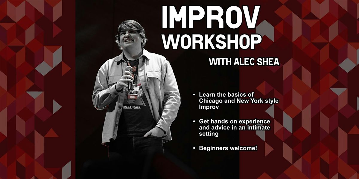 IMPROV Workshop - with Alec Shea, 19 October | Event in Hobart | AllEvents