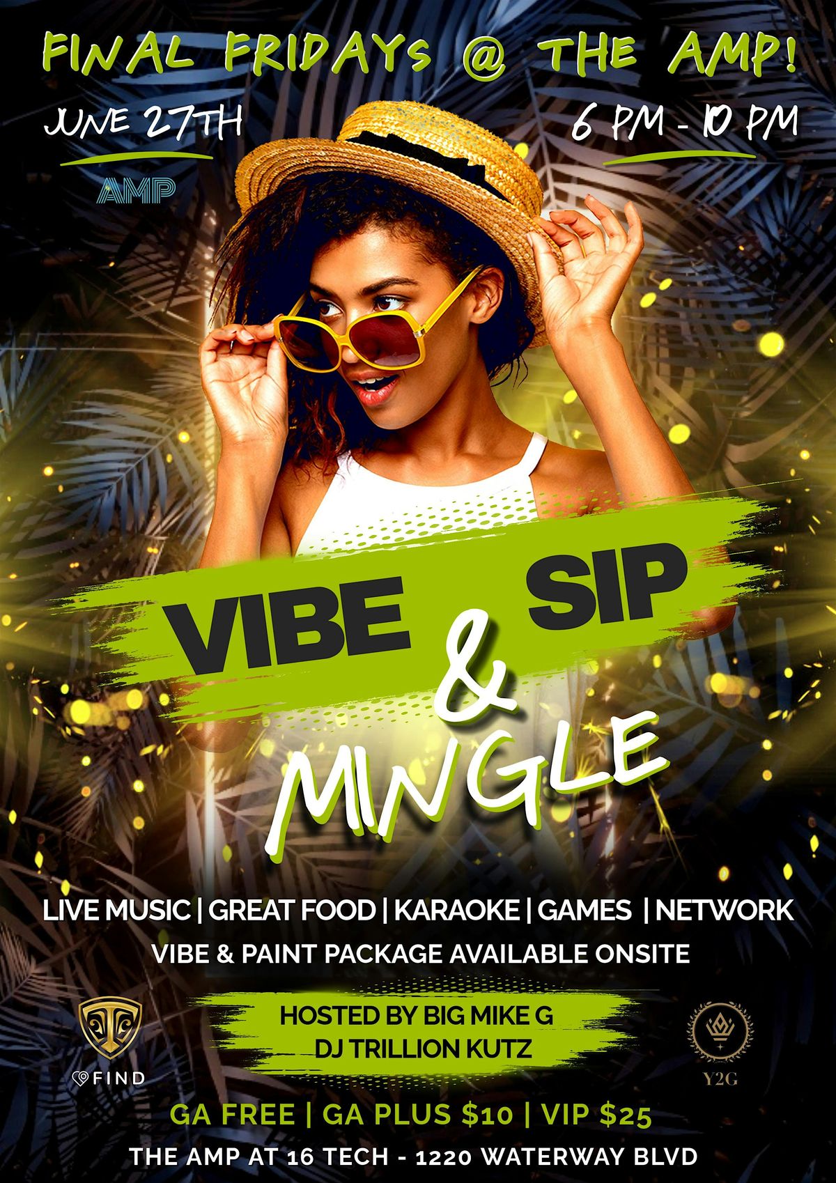 Vibe, Sip, and Mingle: Final Fridays @ The Amp, 27 June | Event in Indianapolis | AllEvents