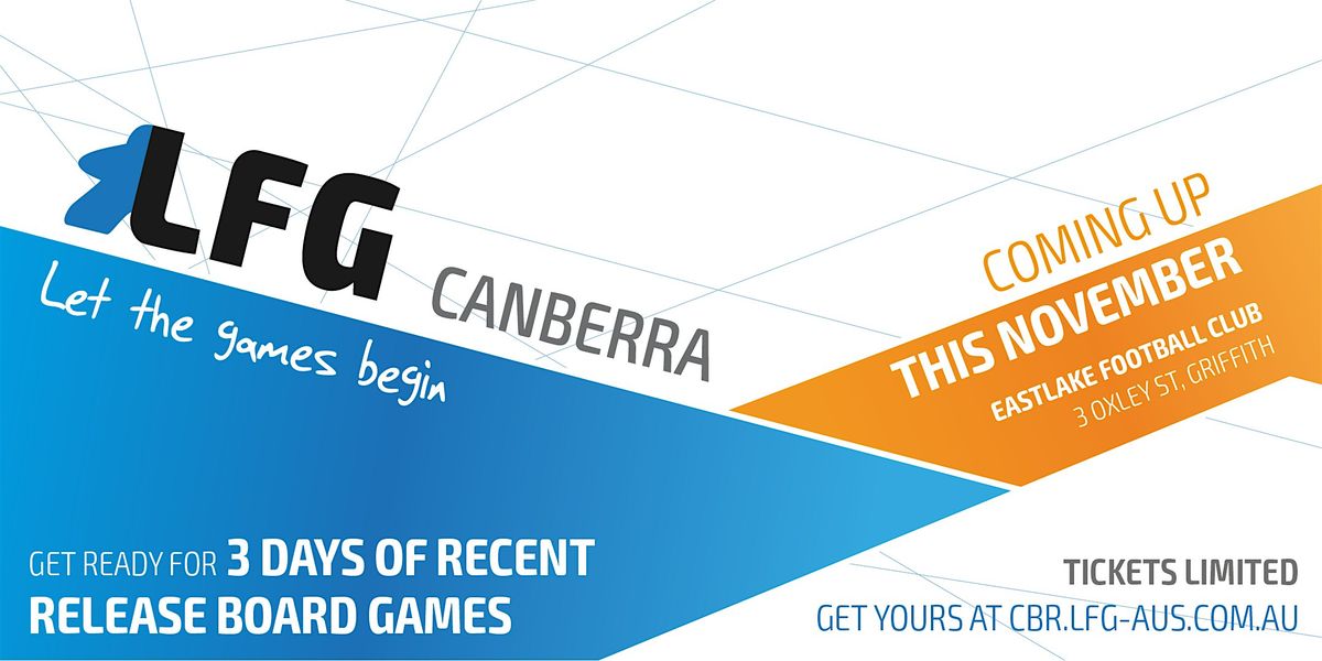 LFG Canberra 2025, 28 November | Event in Griffith | AllEvents