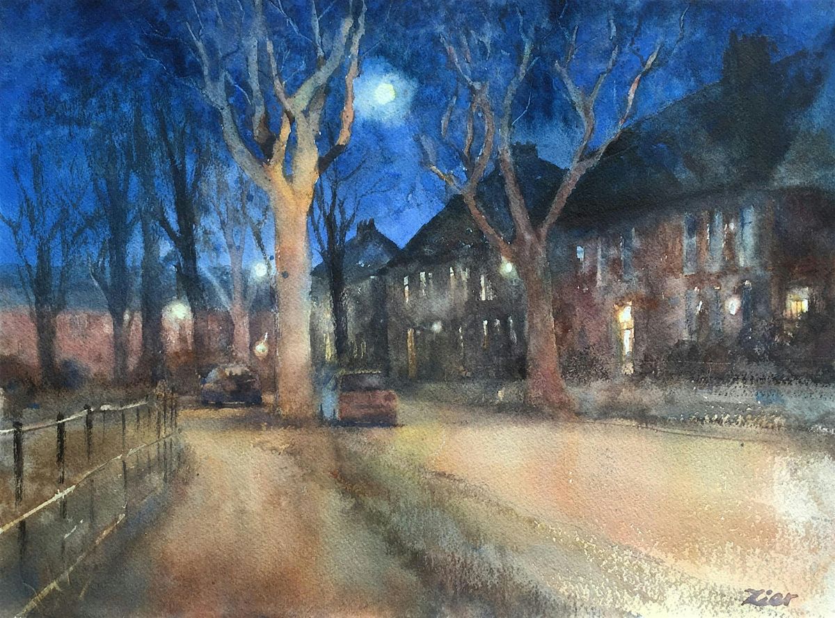 Paint an Urban Nocturne in Watercolour, 23 August | Event in Dublin 2 | AllEvents