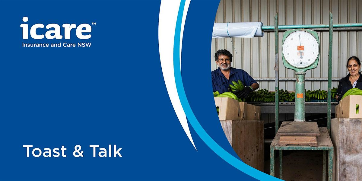 icare Toast & Talk - Savings & Incentives for Small Business - Campbelltown, 2 October | Event in Campbelltown