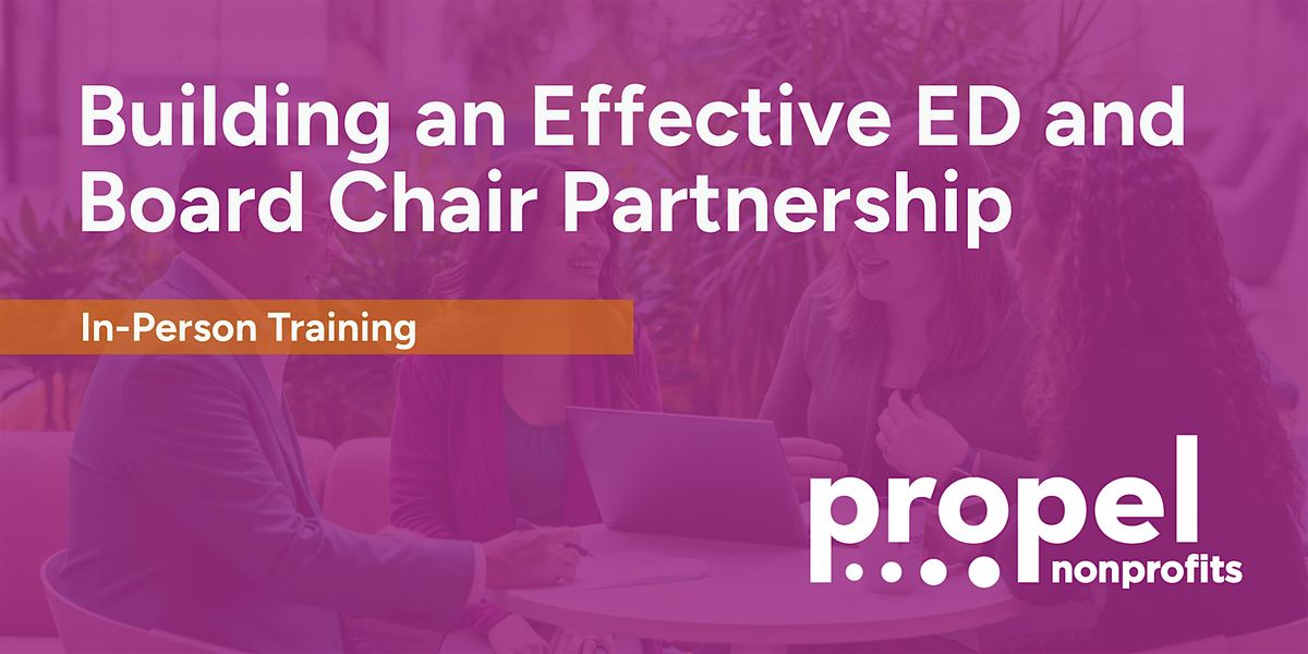 Building an Effective ED and Board Chair Partnership, 25 March | Event in Minneapolis | AllEvents