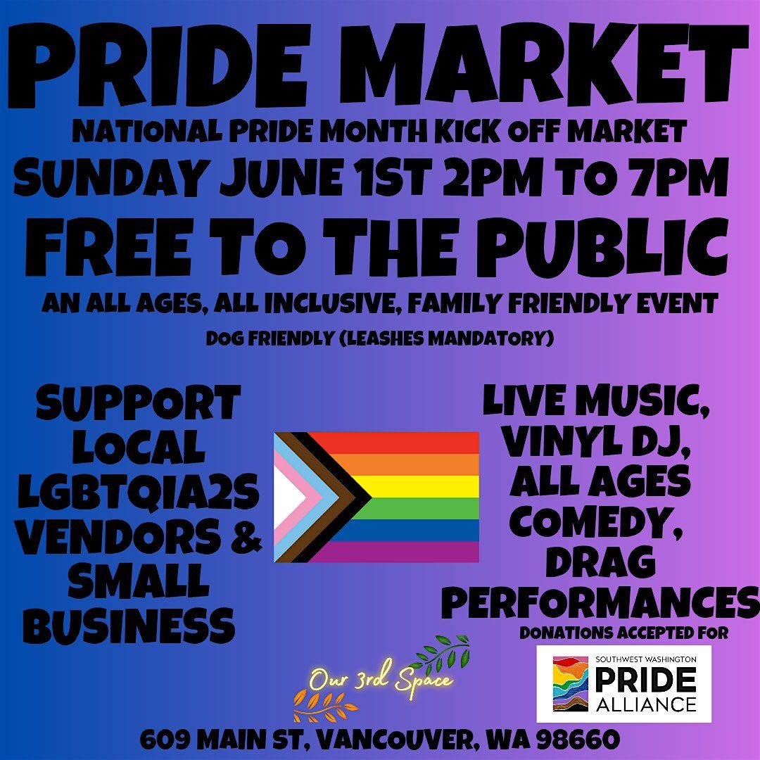 Pride Market At Our 3rd Space, 1 June | Event in Vancouver | AllEvents